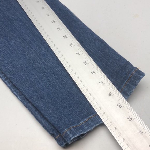 VINTAGE LIZ CLAIRBORNE CLASSIC STRAIGHT JEANS 8/29x29 ⭐️ - Picture 7 of 11